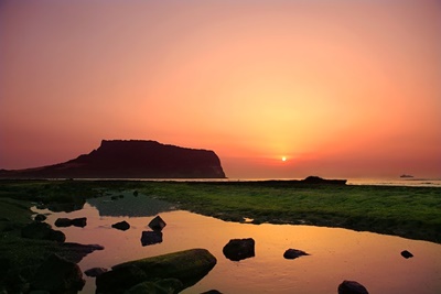성산 일출봉 일출