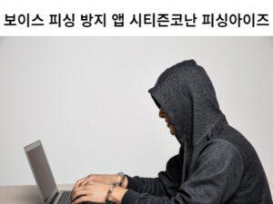 Read more about the article 보이스 피싱 방지 앱 시티즌코난 피싱아이즈